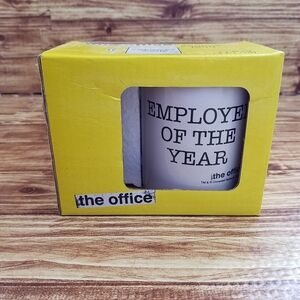 NBC The Office 'Employee of the Year' White Ceramic Mug - Gift Box